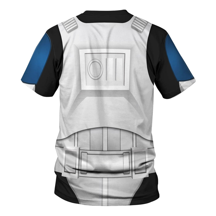 Stwa 501st Clone Trooper Costume T-Shirt For Men And Women CSSWR059