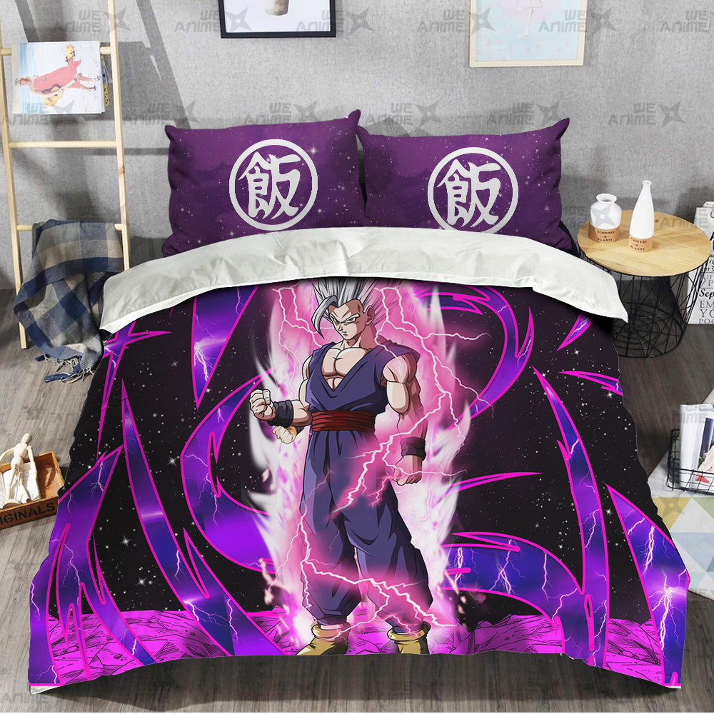 Gohan Bedding Set Custom Super Super Heroes
