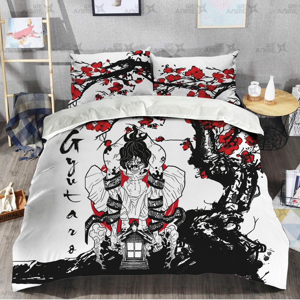 Gyutaro Japanese Edition Bedding Set Anime Room