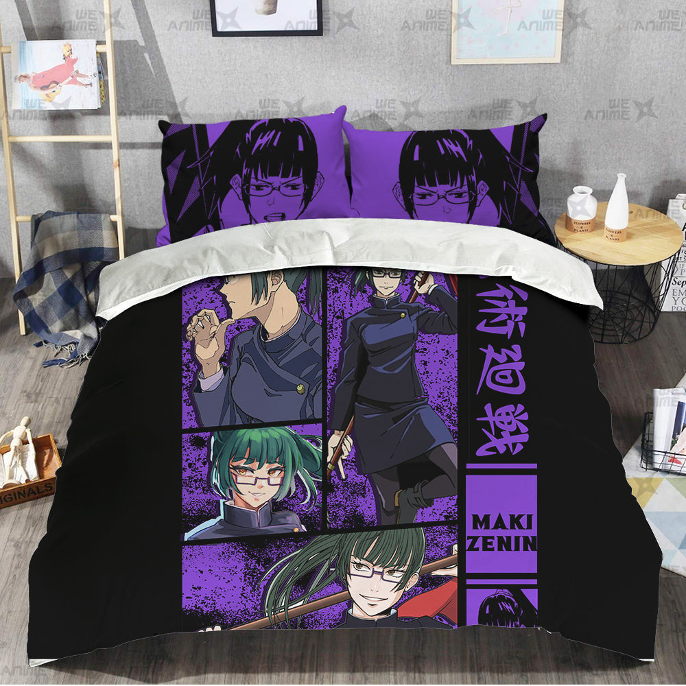 Maki Zenin Bedding Set Custom