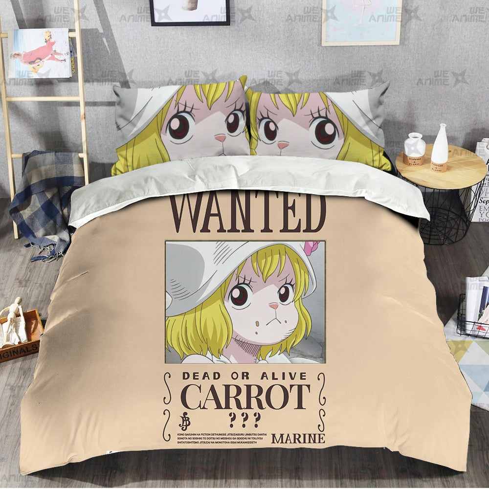 Carrot Wanted Bedding Set Custom