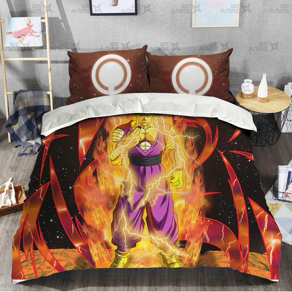 Orange Piccolo Bedding Set Custom