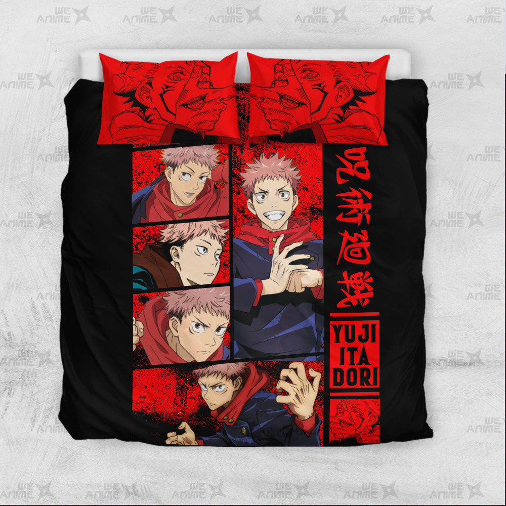 Anime Yuji Itadori Bedding Set Custom