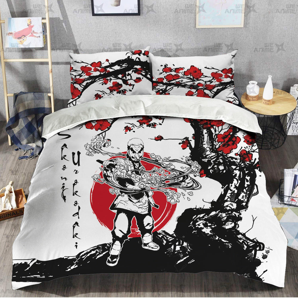 Sakonji Urokodaki Japanese Edition Bedding Set Anime Room