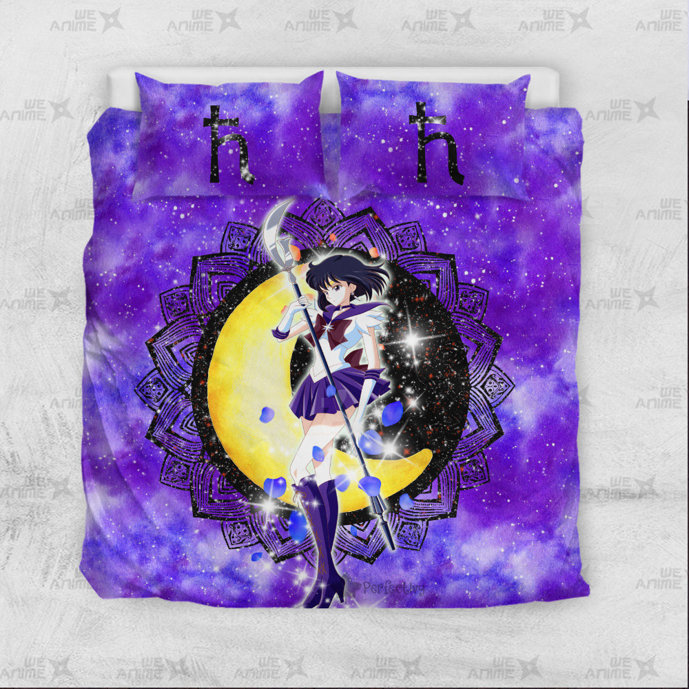 Sailor Saturn Bedding Set Custom Sailor Moon