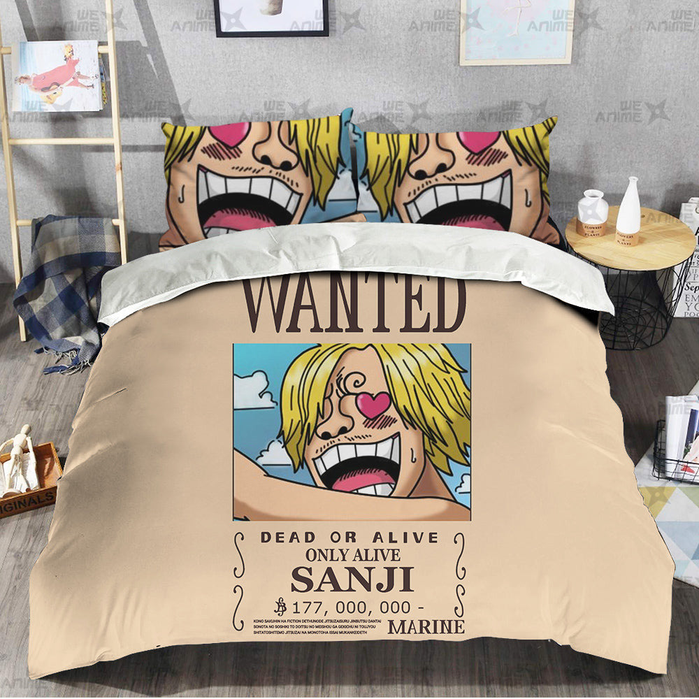 Sanji Bedding Set Custom