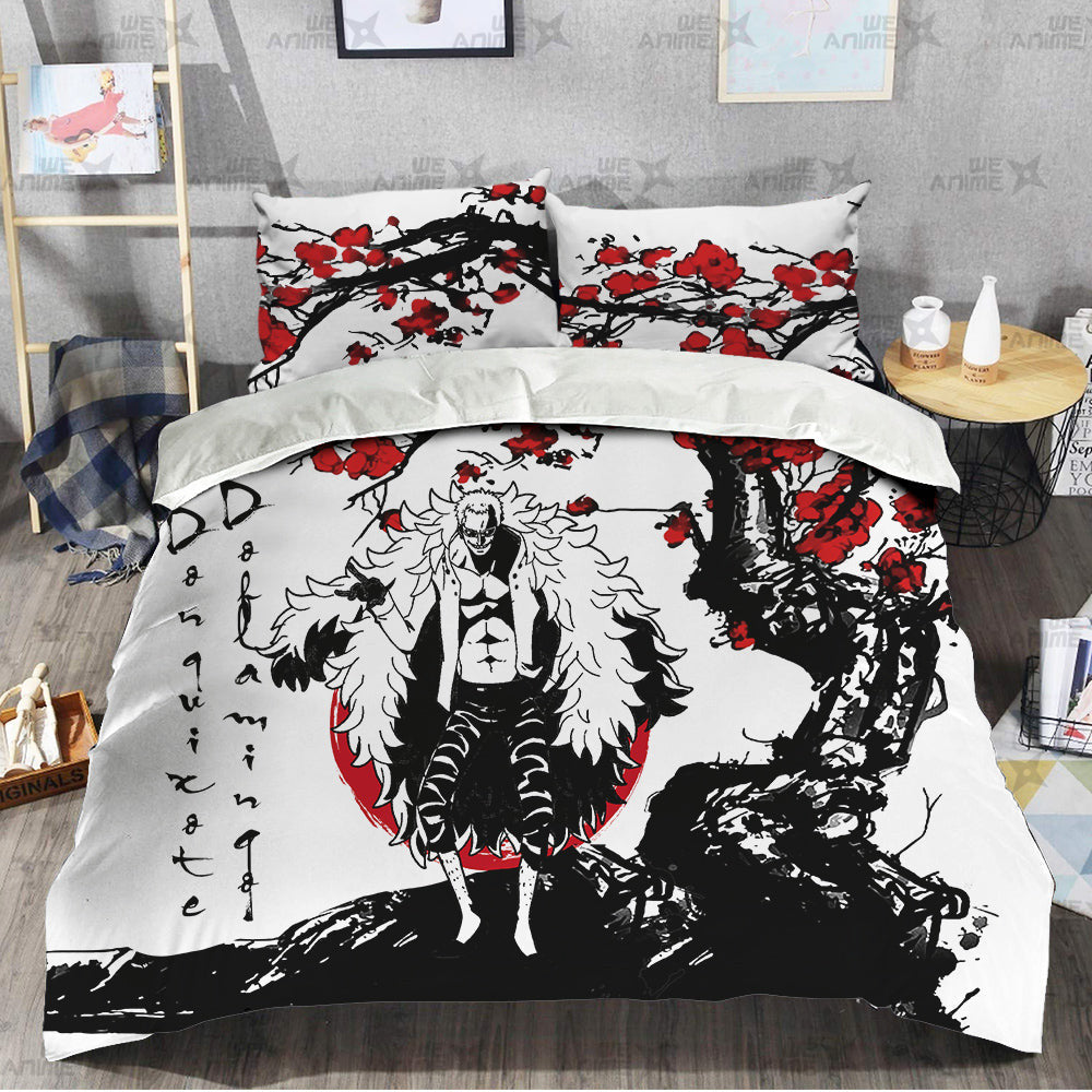 Donquixote Doflamingo Japanese Edition Bedding Set Anime Room
