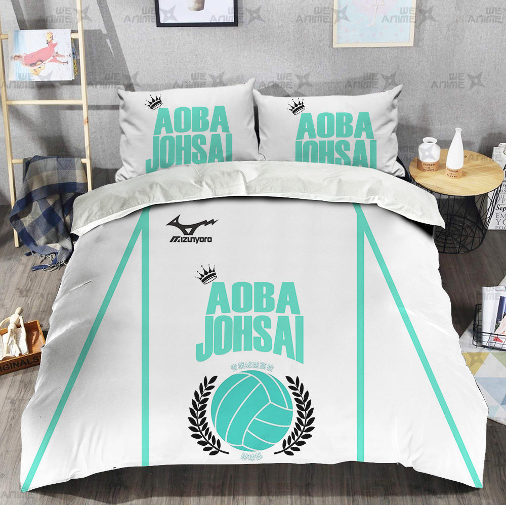 Aoba Johsai Bedding Set Custom Haikyuu