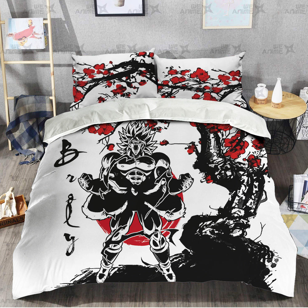 Broly Bedding Set Custom Japan Style Anime
