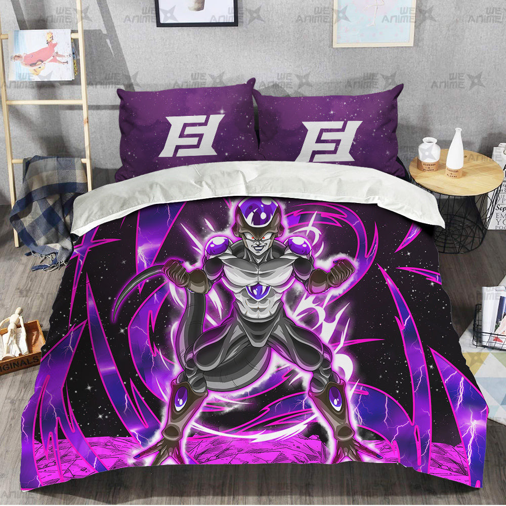 Black Frieza Bedding Set Custom Super Super Heroes