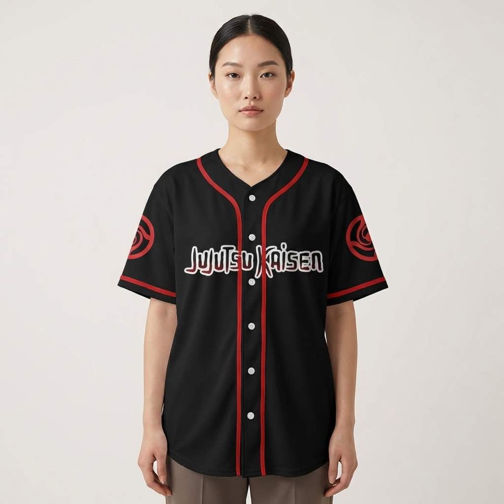 Satoru Gojo Baseball Jersey Jujutsu Kaisen Anime