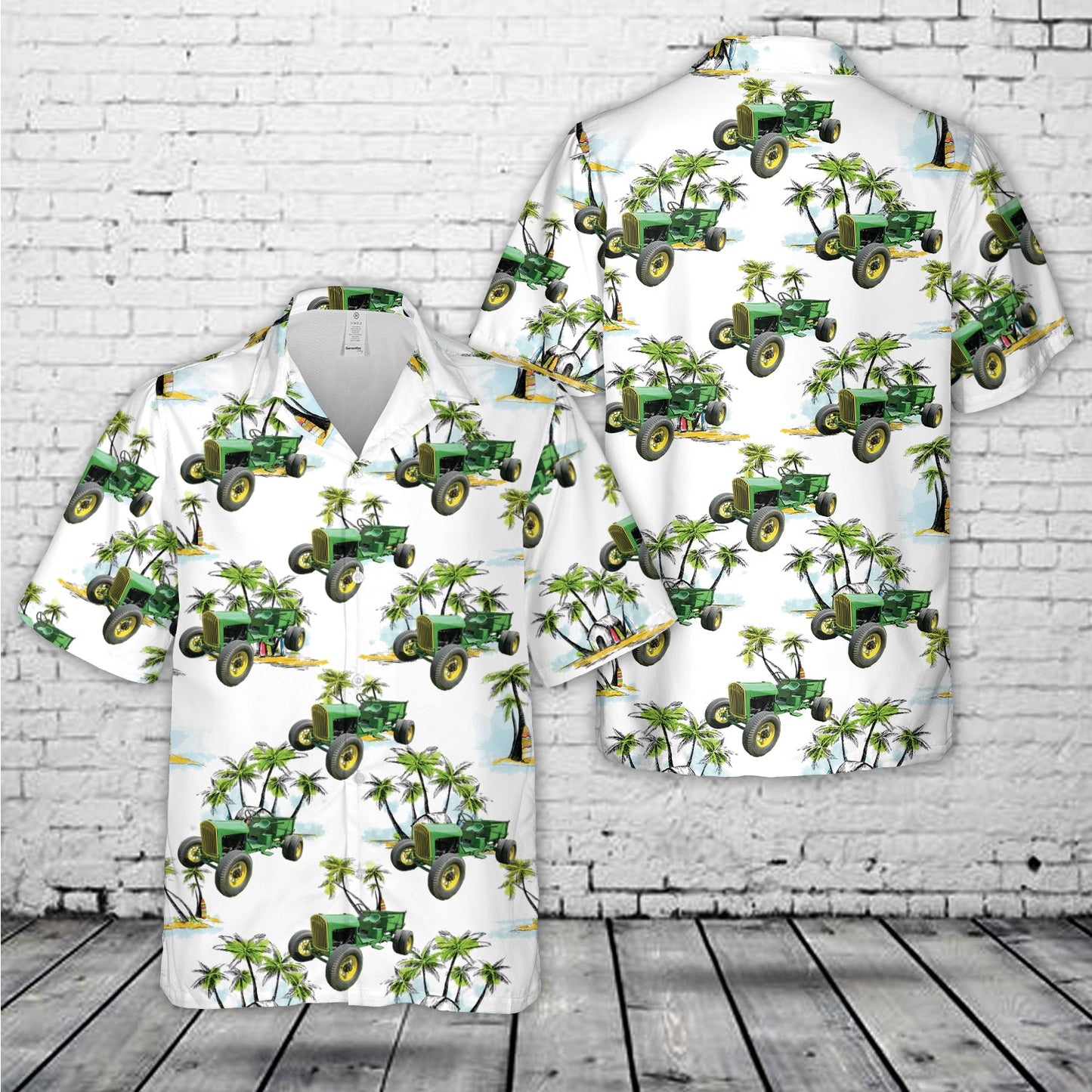 1937 Toro Model B Tractor Hawaiian Shirt