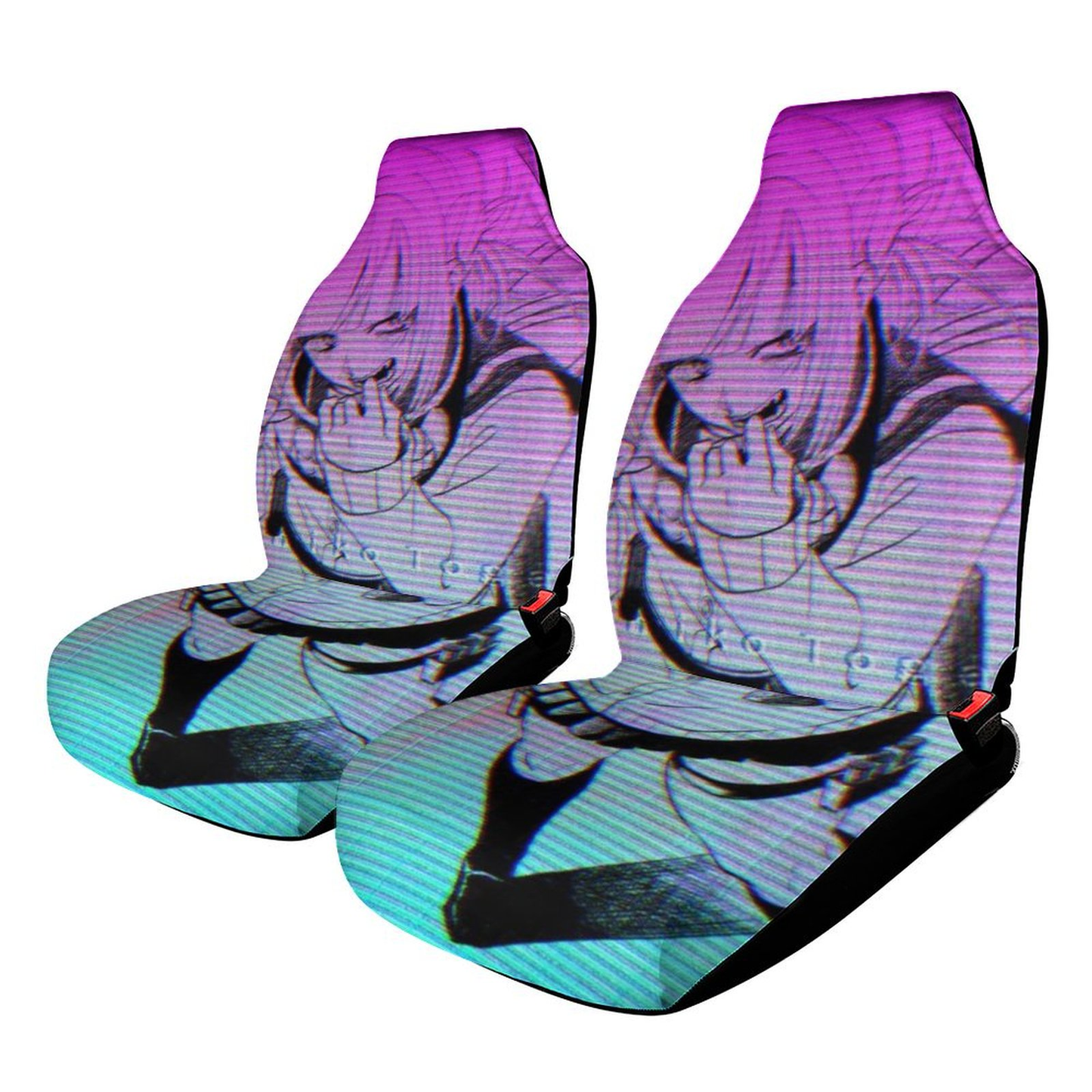 My Hero Academia Car Seat Covers My Hero Academia Toga Character Villain Seat Covers Colorful