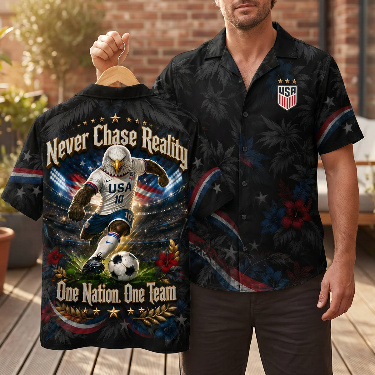 Proud American Hawaiian Shirt - Gifts For Sport Lovers 04todh290526