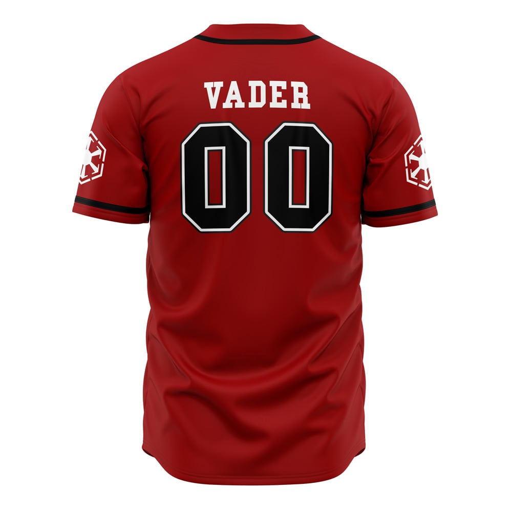 Star Wars Jersey Sith Empire Symbol Vader Star Wars Red Jersey Shirt Star Wars Baseball Jersey For Men