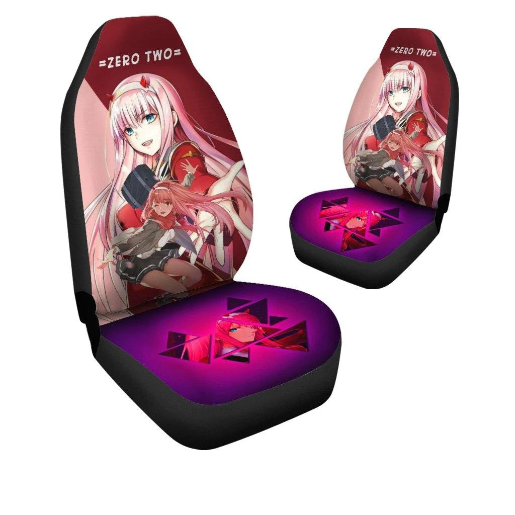 Zero Two Cute Darling In The Franxx Anime Car Seat Covers
