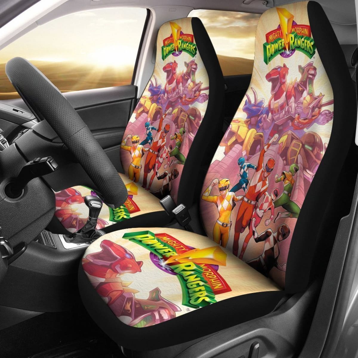 Power Ranger Car Seat Covers Amazing Mighty Morphin Power Rangers Seat Covers Colorful
