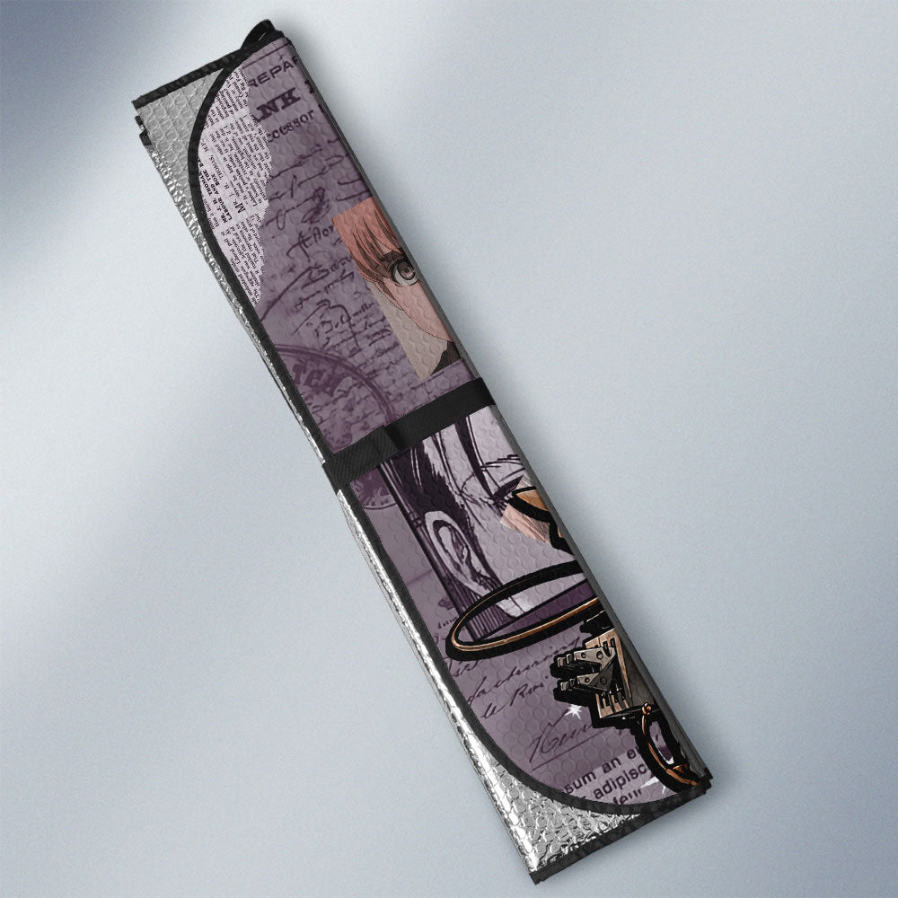 Armin Arlert Car Sunshade Custom Car Interior Accessories
