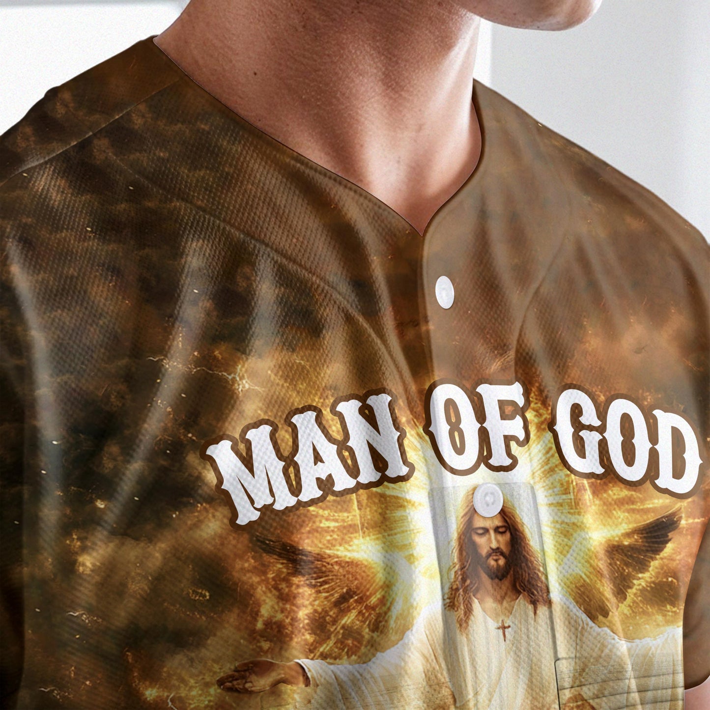 Man Of God Baseball Jersey Bundle