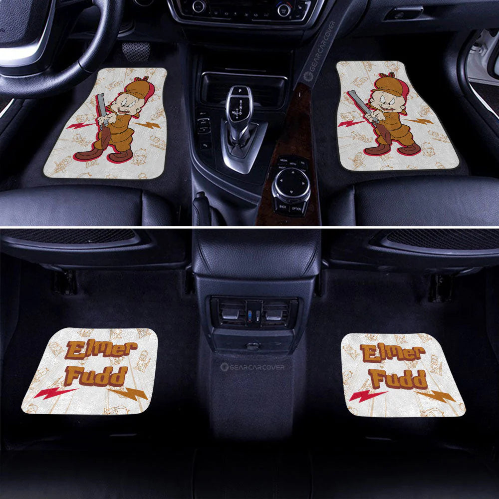 Looney Tunes Car Floor Mats Looney Tunes Elmer Fudd Character Pattern Car Mats