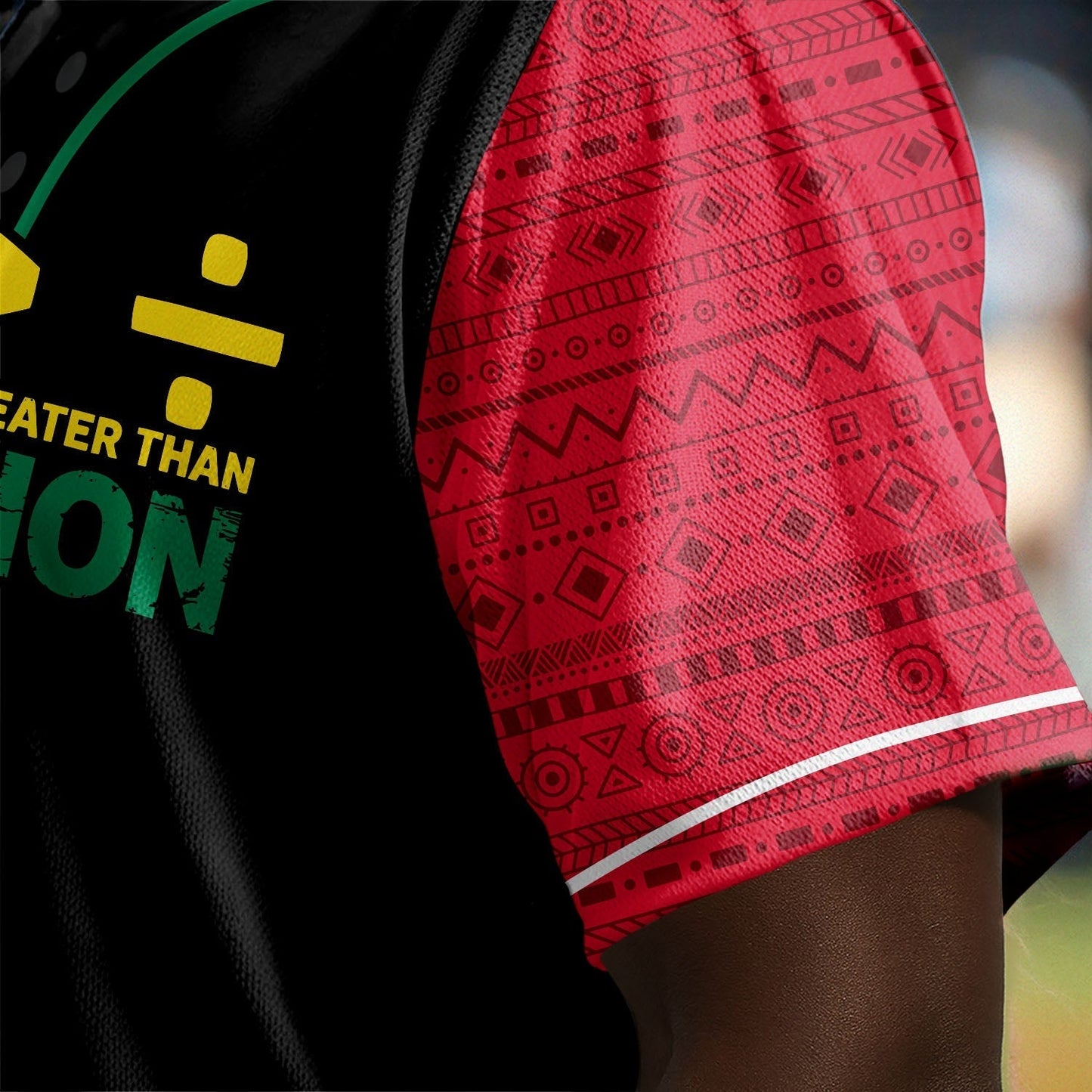 Equality Is Greater Than Division - African American Baseball Jersey - Gift for Black Dad, Grandpa, Husband