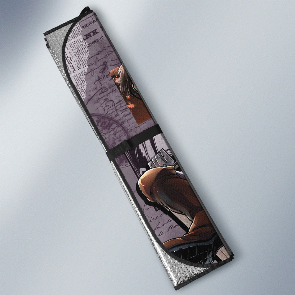 Eren Yeager Car Sunshade Custom Car Interior Accessories