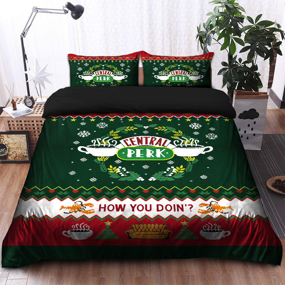 Friends Christmas Bedding Set