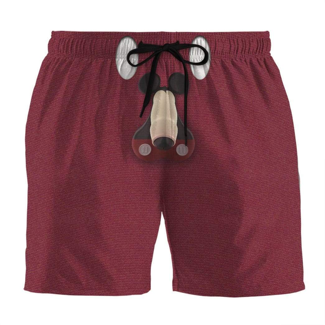 MM Shorts DN MM Pants Funny Pattern Beach Shorts Red