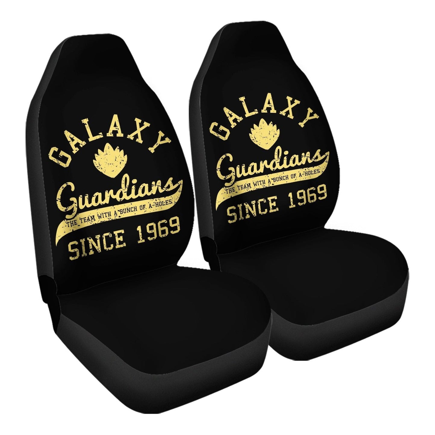 Guardians Of The Galaxy Car Seat Covers MV Galaxy Guardian Since 1969 Seat Covers Black