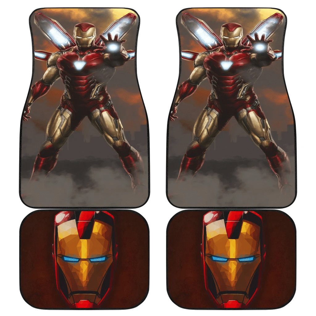 MV Car Floor Mats IronMan Avengers New Suit MV Car Mats