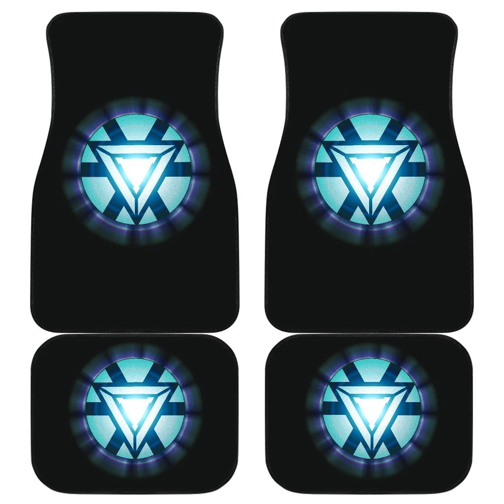 MV Car Floor Mats IronMan Core Heart Stone MV Car Mats