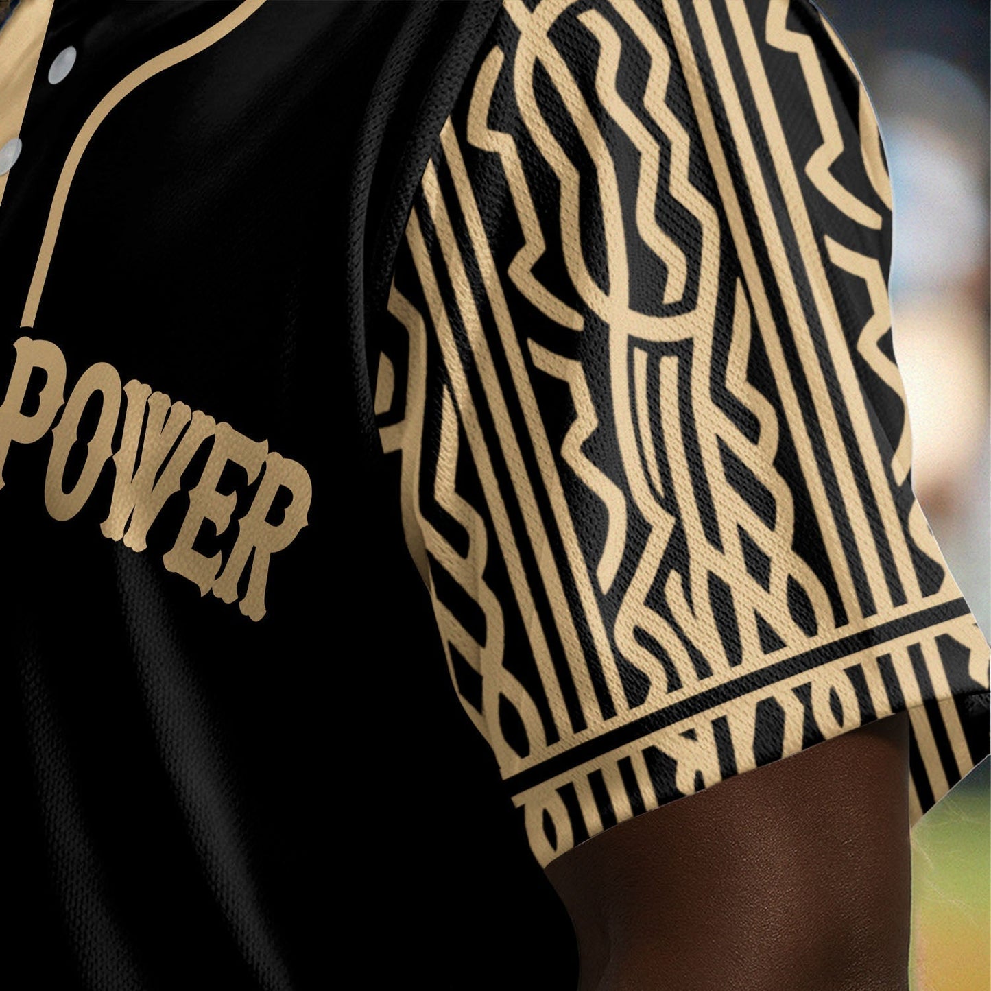 Unity Is Power - African American Baseball Jersey - Gift for Black Dad, Grandpa, Husband