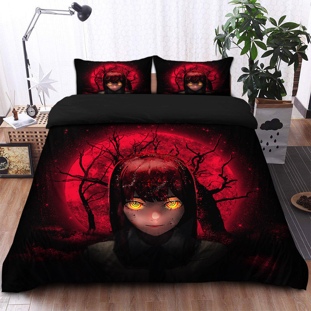Makima Chainsaw Man Moonlight Bedding Set