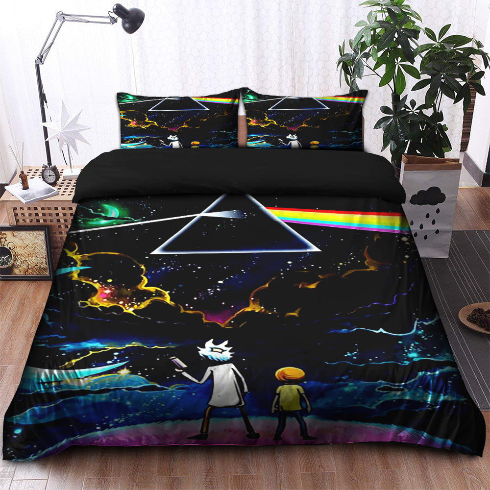 Rick And Morty Galaxy Bedding Set