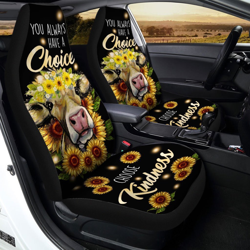 Cow Car Seat Covers You Always Have A Choice Seat Covers Black Yellow