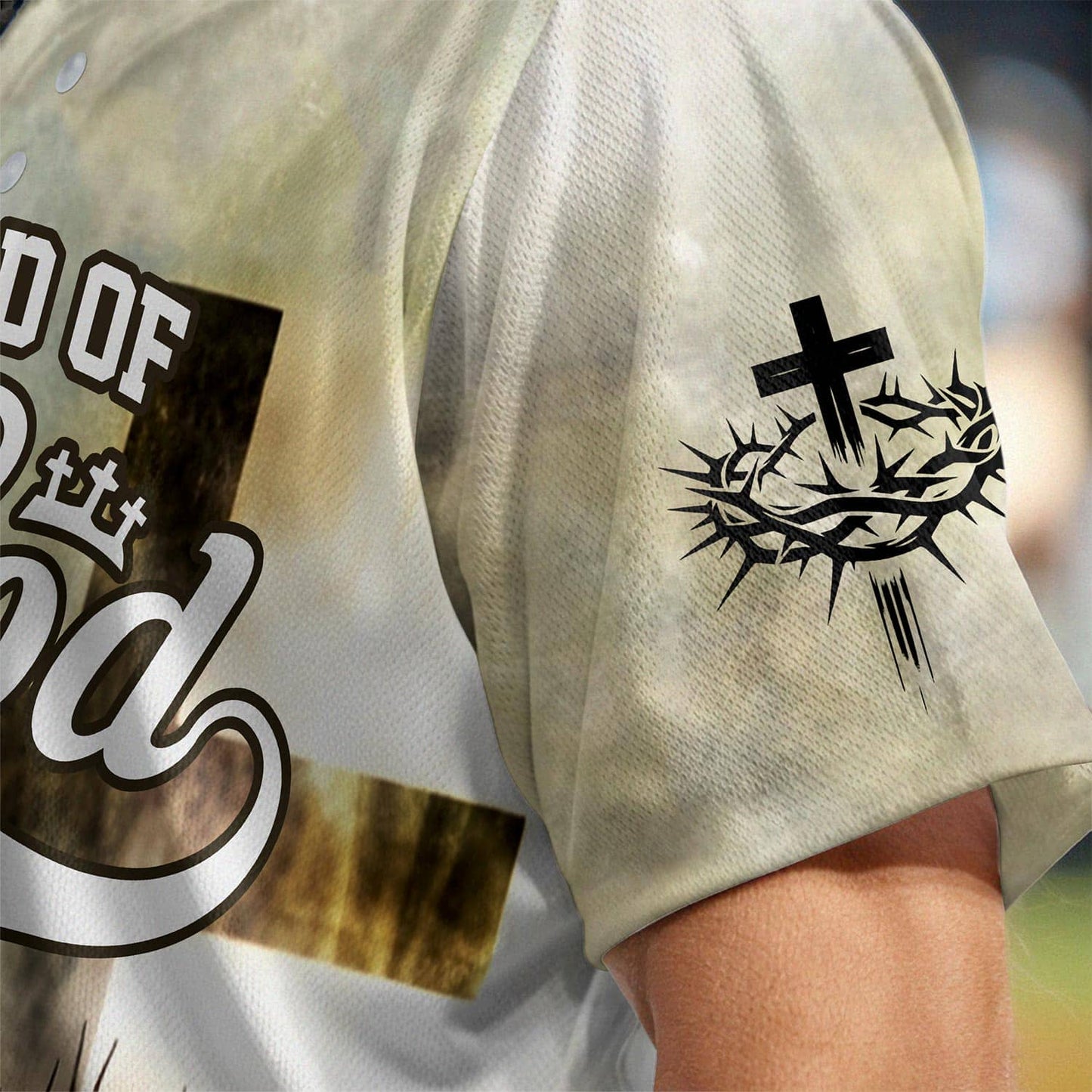 Child of God – Divine Grace Jesus Baseball Jersey Bundle