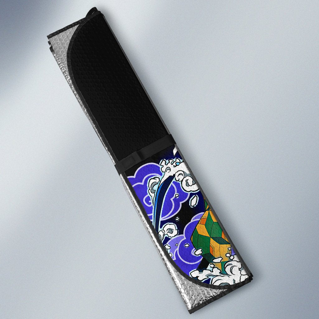 Tanjiro And Giyuu Car Sunshade Custom Car Accessories