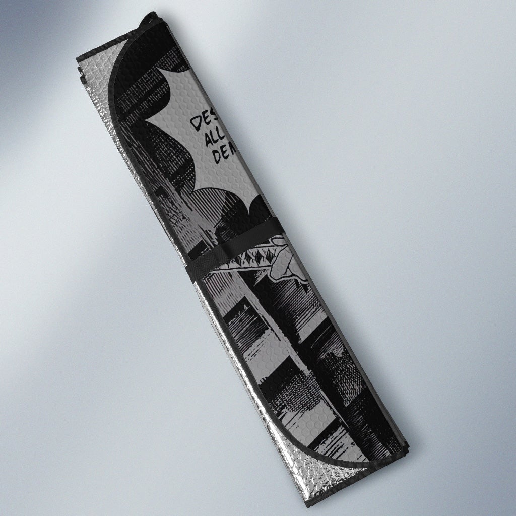 Tanjiro And Giyuu Car Sunshade Custom Mix Mangas