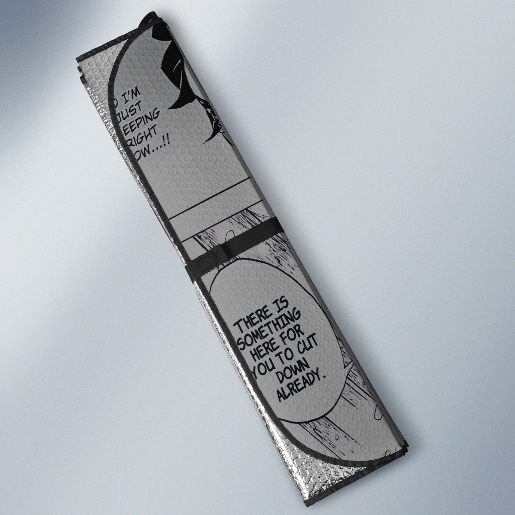 Tanjiro And Inosuke Car Sunshade Custom Mix Mangas