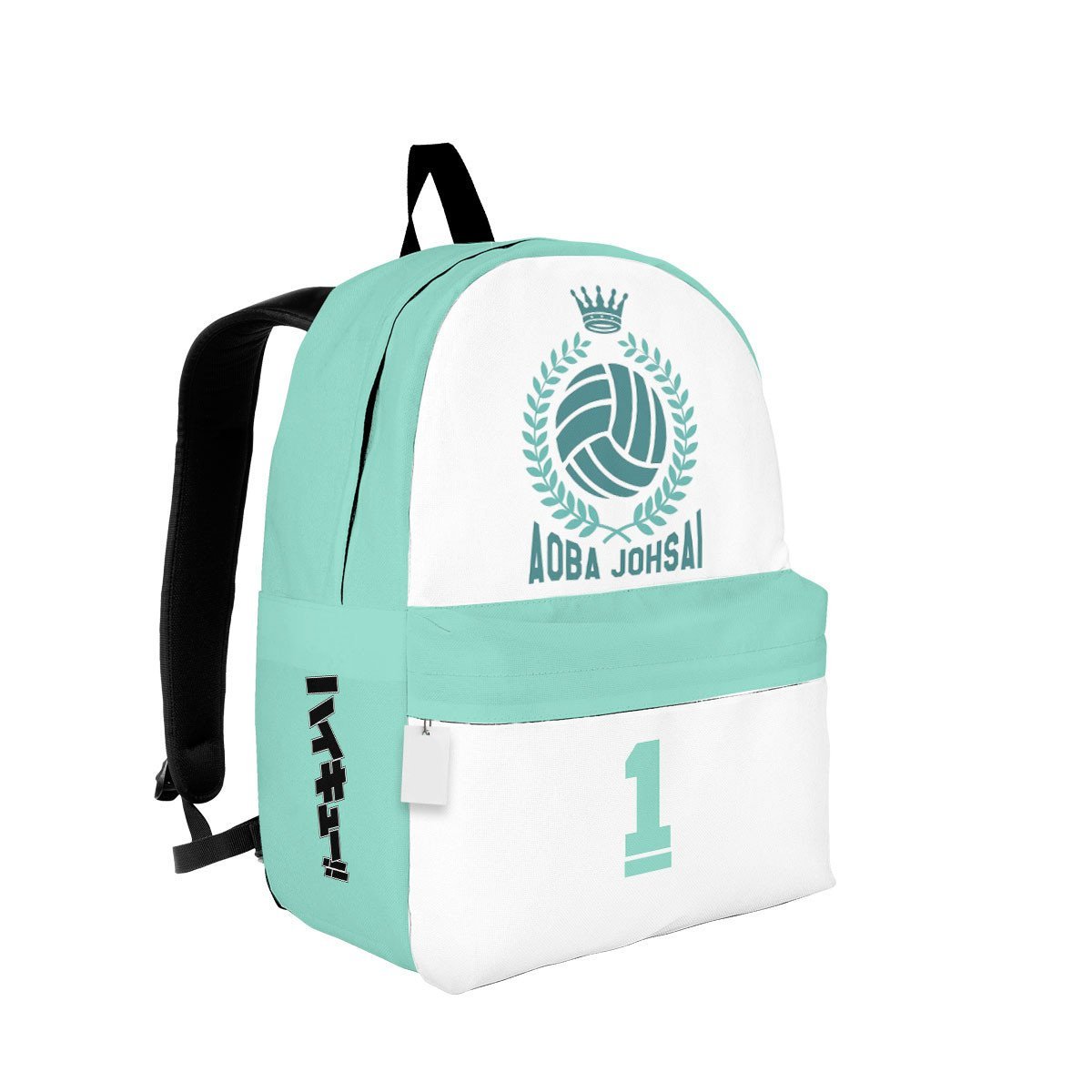 Haikyuu Backpack Toru Oikawa Number Aoba Joshai Symbol Backpacks Blue White