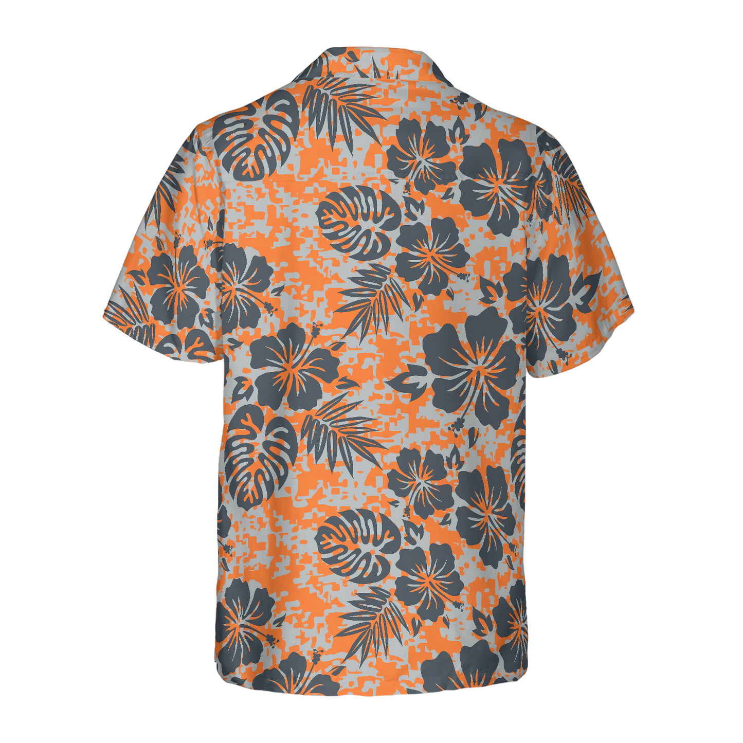 Dinosaur Hawaii Shirt Totally Roarsome T-Rex Dinosaur Hawaiian Shirt Orange Unisex