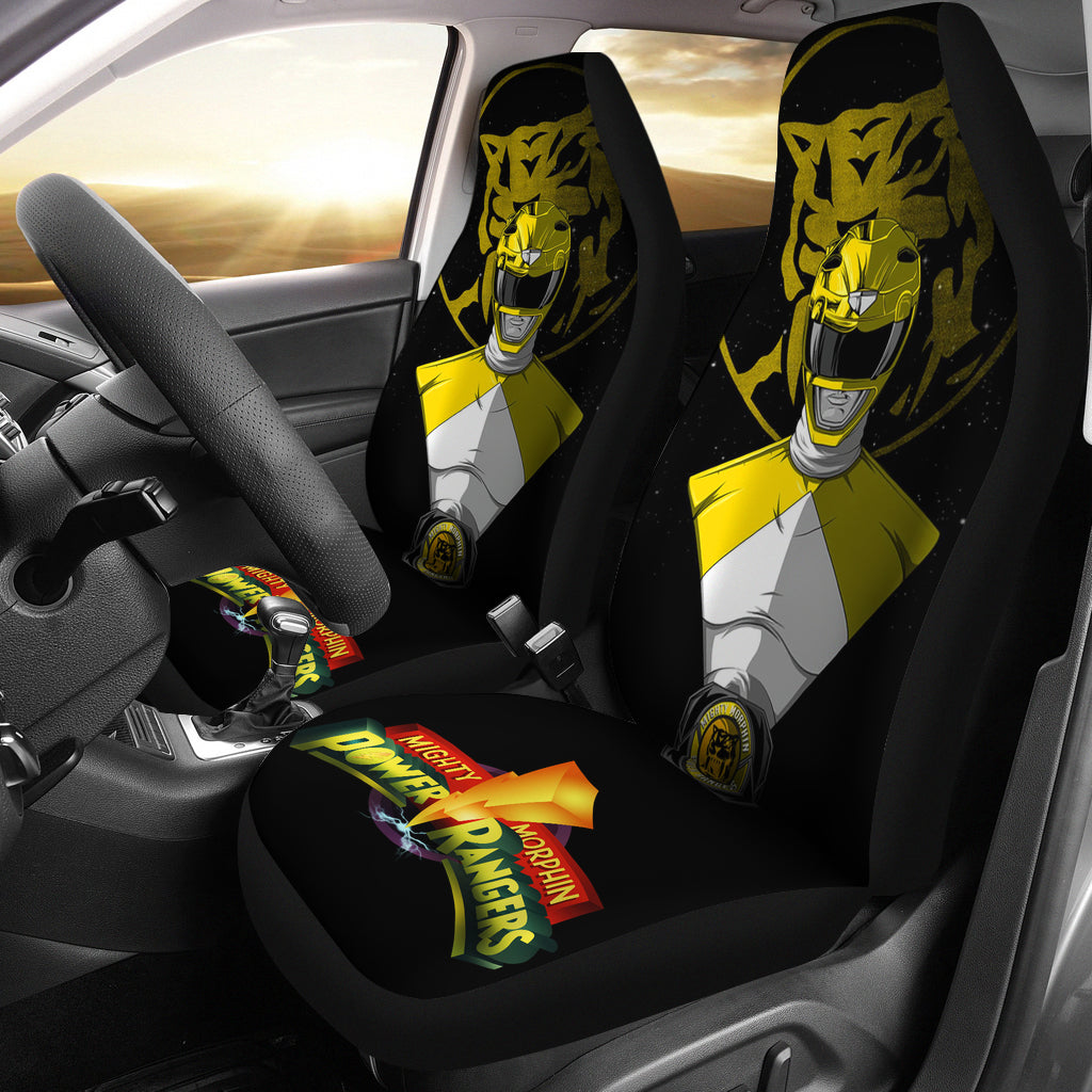 Power Ranger Car Seat Covers Yellow New Mighty Morphin Power Rangers Seat Covers Yellow Black