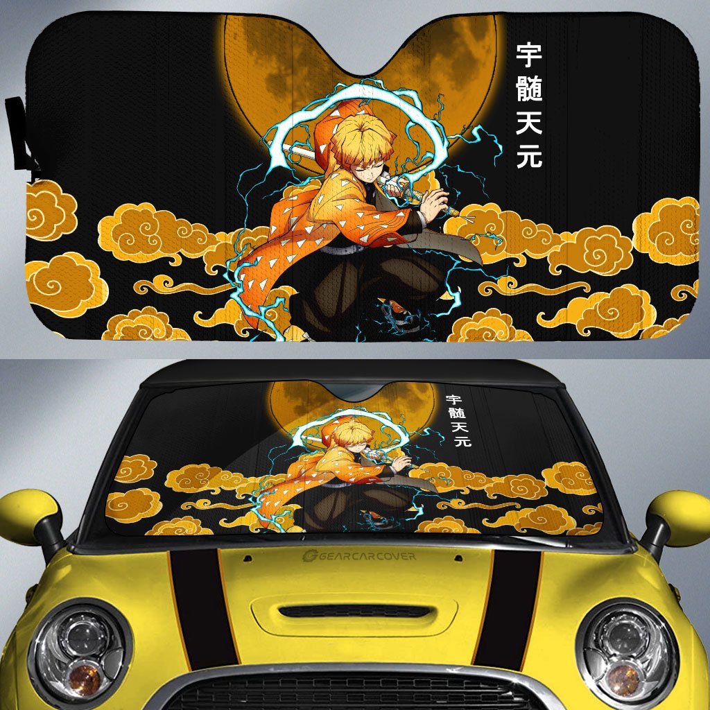 Zenitsu Car Sunshade Custom Car Accessories