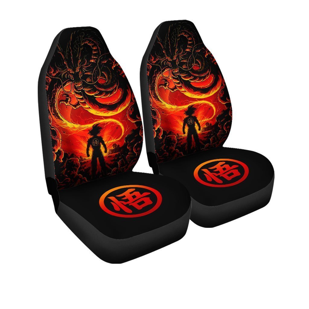 Goku And Shenron Dragon Ball Car Seat Covers