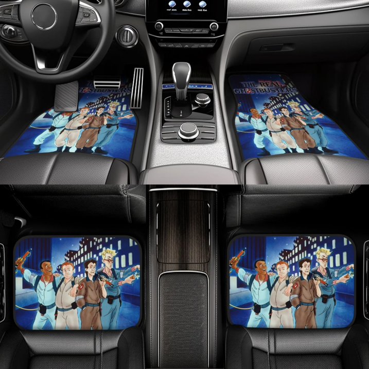 Ghostbusters Car Floor Mats The Real Ghostbusters Poster Characters Car Mats