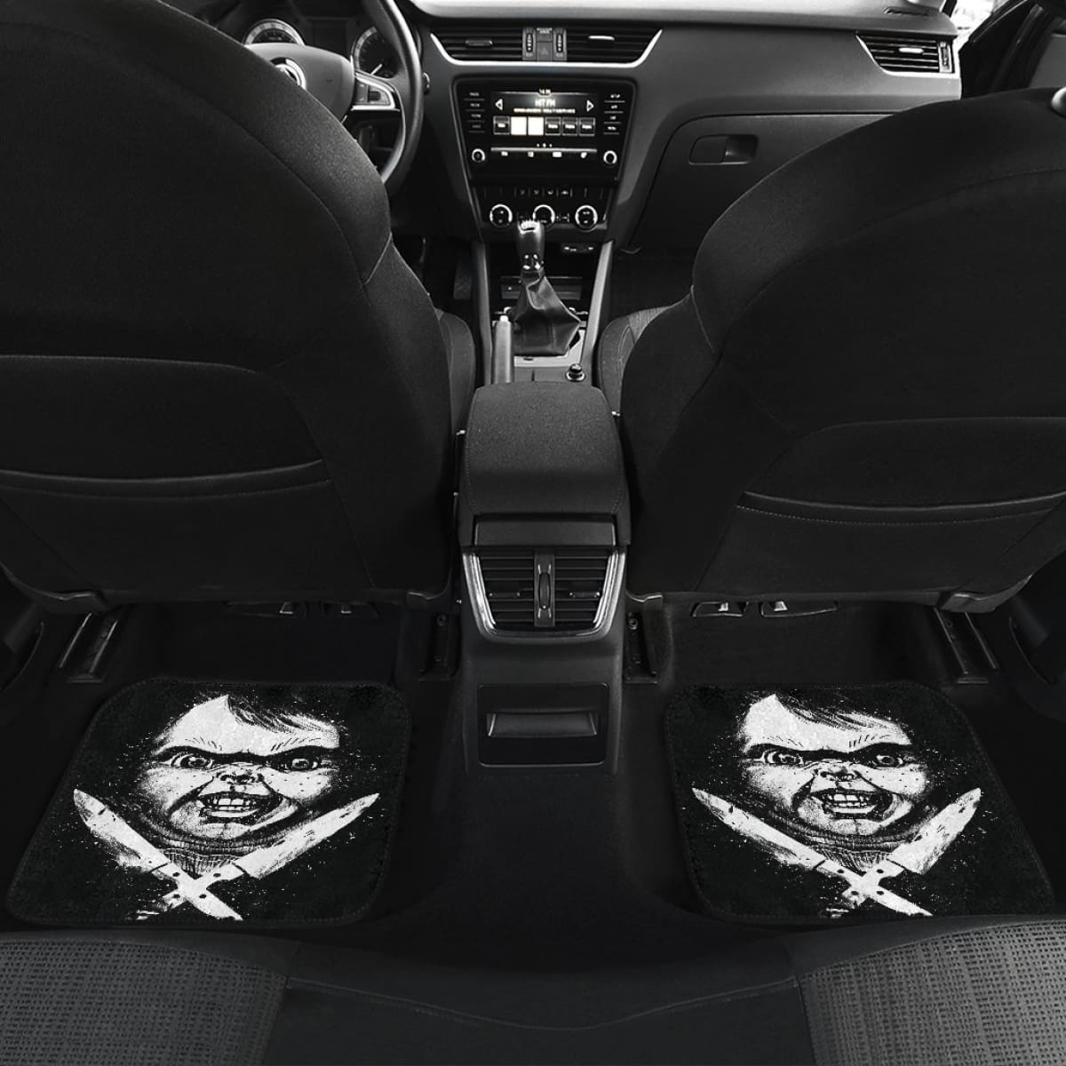 Horror Car Floor Mats Chucky Horror Film Car Floor Mats