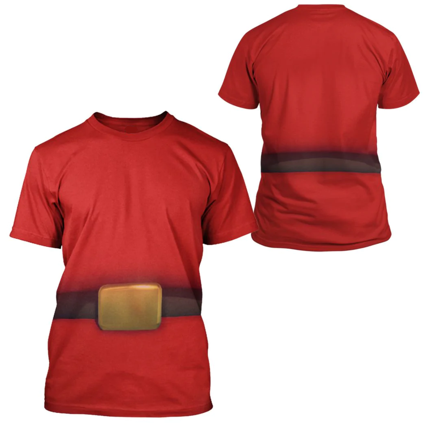 Super Mario Costume Hoodie Game Character Shy Guy Costume T-shirt Red Unisex Adults