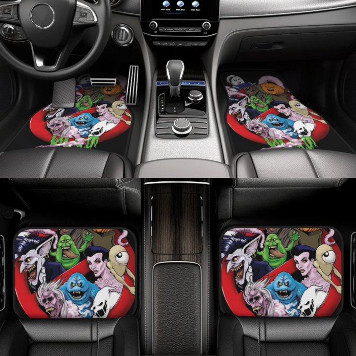 Ghostbusters Car Floor Mats Animation All Types Of Ghost Car Mats