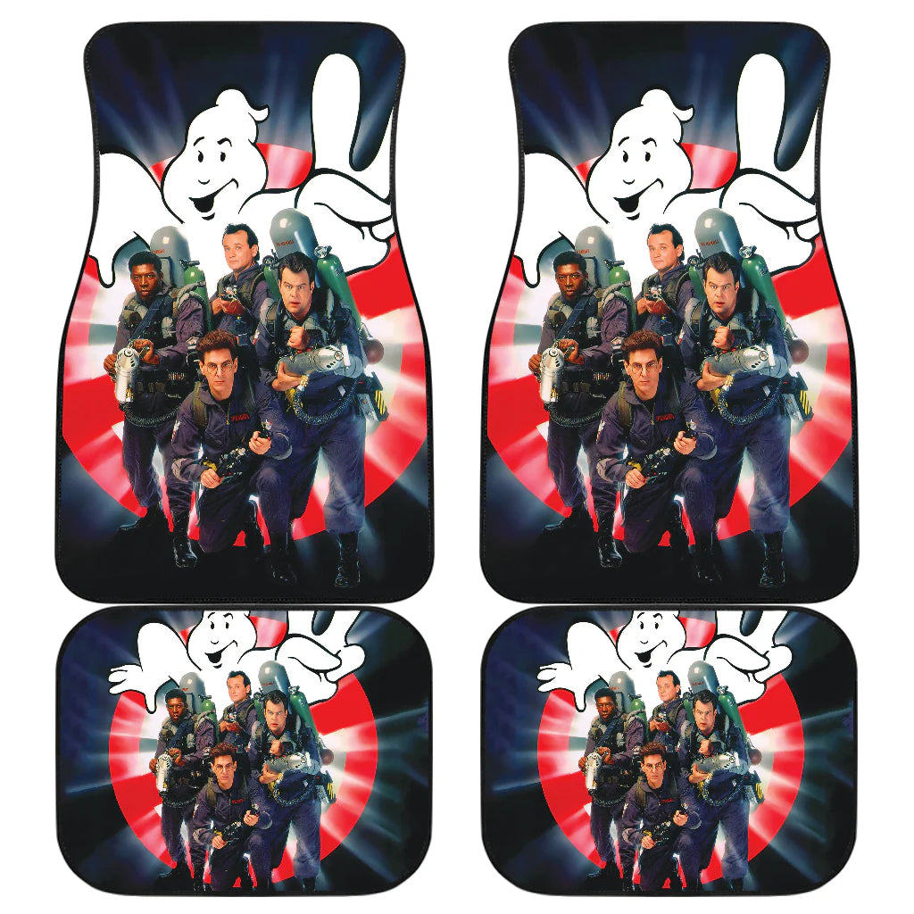 Ghostbusters Car Floor Mats Ghostbusters Two Characters Movie Car Mats