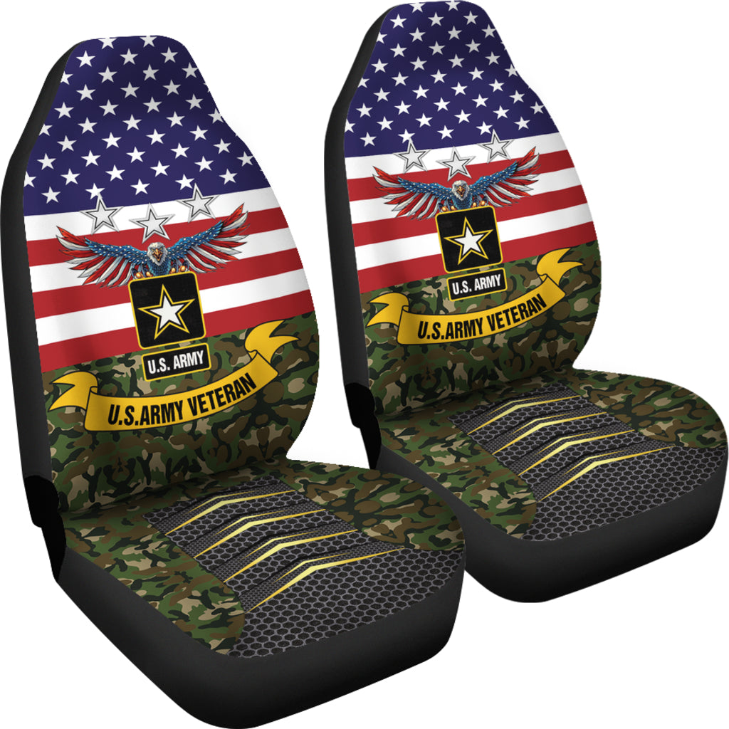 US Army Veteran Car Seat Covers